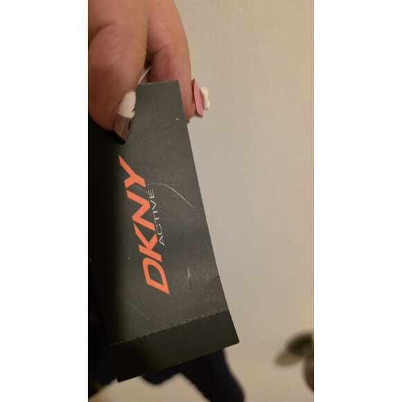 DKNY Active Vest Hooded Zip Blue Purple Womens Size XL Activewear NWT Walking - Picture 5 of 10